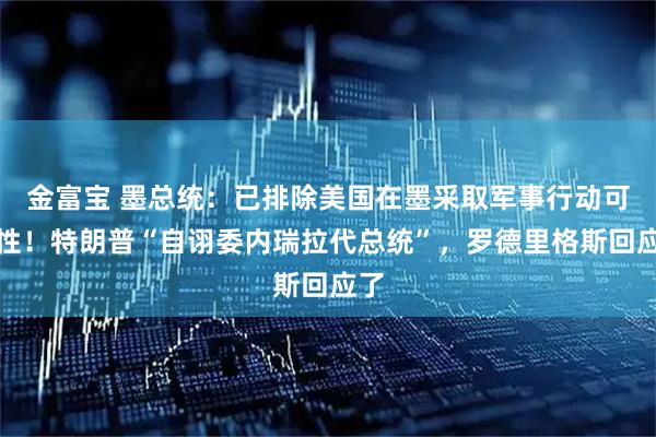 金富宝 墨总统：已排除美国在墨采取军事行动可能性！特朗普“自诩委内瑞拉代总统”，罗德里格斯回应了